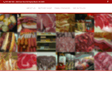 Tablet Screenshot of countrybutchershopanddeli.com